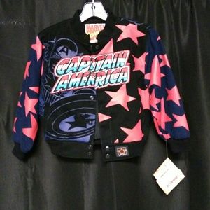 Captain America character jacket